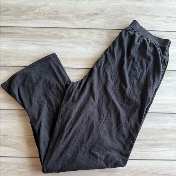 SKIMS Boyfriend Loose Pant Black Medium NWT - Picture 5 of 9